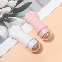 Cat Paw Face Oil Absorbing Roller  Volcanic Stone Blemish Remover Facial Shiny Changing Pores Oil Removal Massage Artifact Tools 1