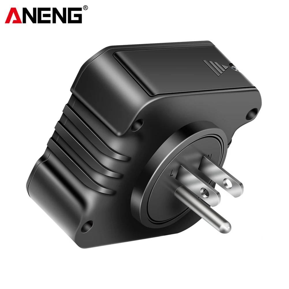 ANENG AC10 Socket Tester LCD Polarity Phase Power Outlet Voltage Test Detector 5