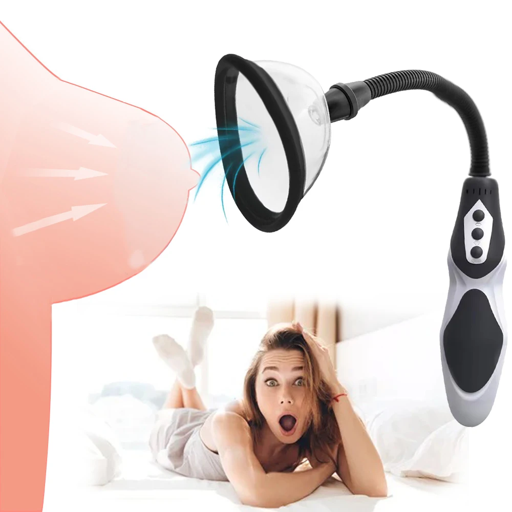 Powerful Nipple Sucker Clitoris Stimulation Masturbator Erotic Toys Clitoral G-Spot Pump Vagina Sucking Vibrator For Woman