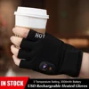 Heated Gloves 2000mAh rechargeable battery  3 Temperature Settings Working Fingerless Mittens Smart wireless Glove Hand Warmers 1
