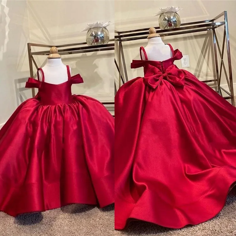 

Kid Luxury Off The Shouder Ball Gown Evening Dress Children Girl Prom Gowns Puffy Elegant mermaid Wedding Party Cocktail Dresses