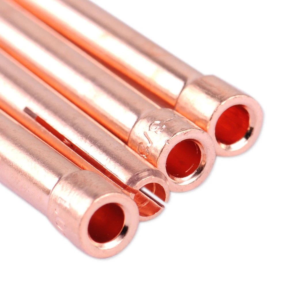 4pcs TIG Welding Torch Collet 10N22 10N23 10N24 10N25 Fit For WP17 18 26 Soldering Welding Equipment Manufacturing Industrial 5