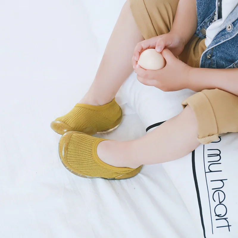 Newborn Baby Boys Girls Socks Shoes Non-slip Soft Rubber Sole First Walkers Infant Toddler Solid Color baby shoes,soft sole shoes