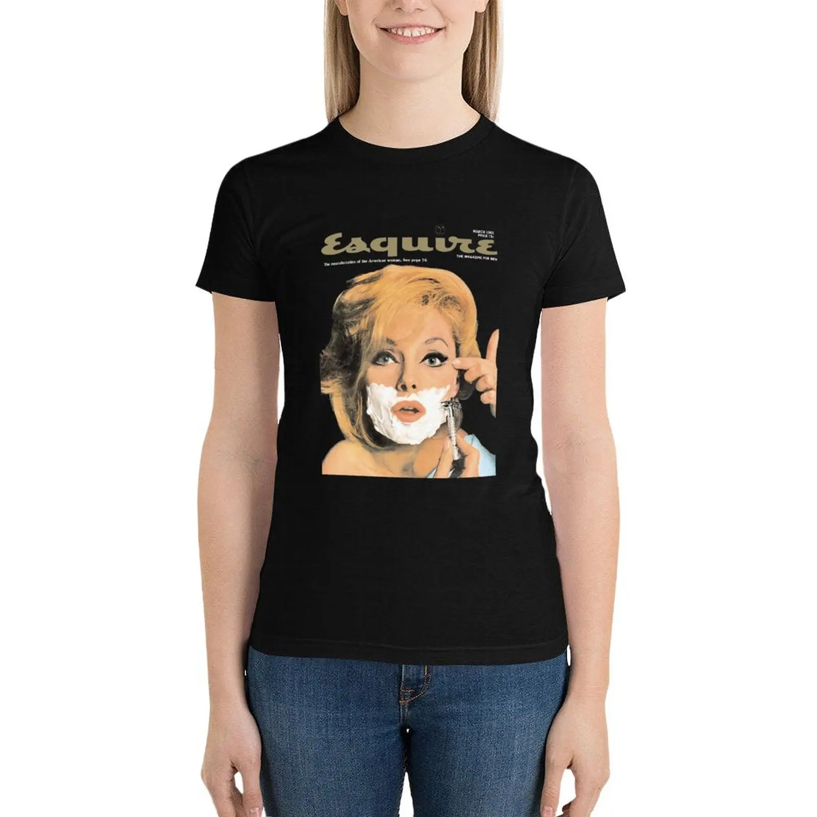 

lisi T-Shirt oversized korean fashion plus size tops womans clothing