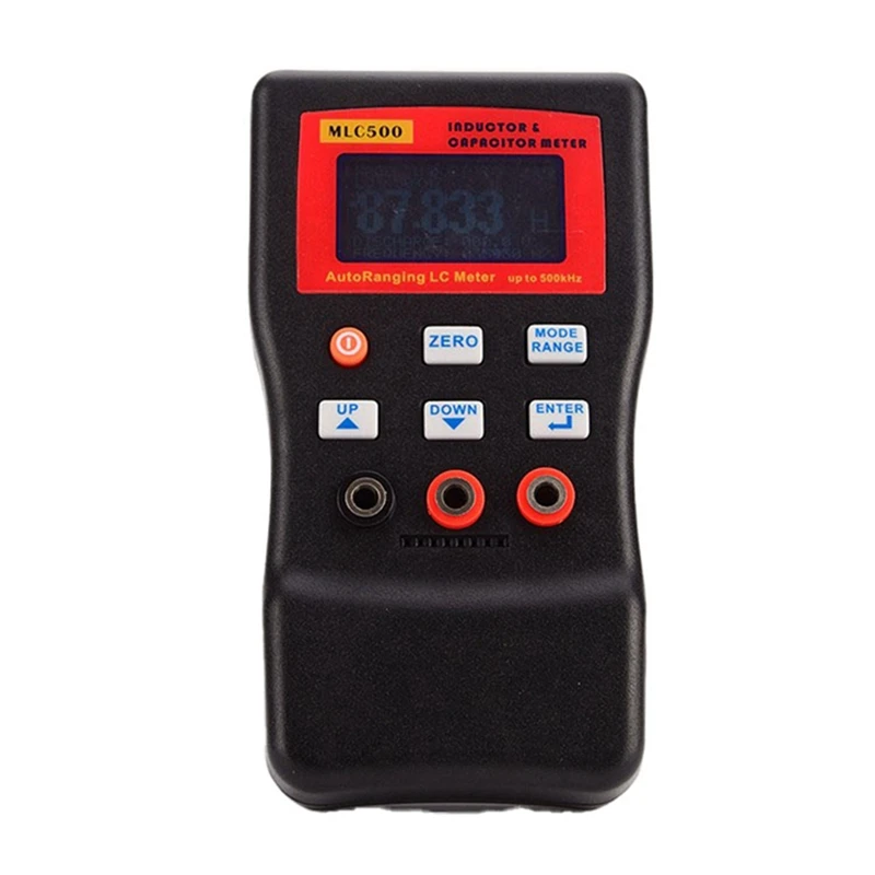 

1Pcs Digital Capacitance Meter High Precision Inductance Meter Auto-Ranging Component Tester 500KH LC RC Oscillation Inductance