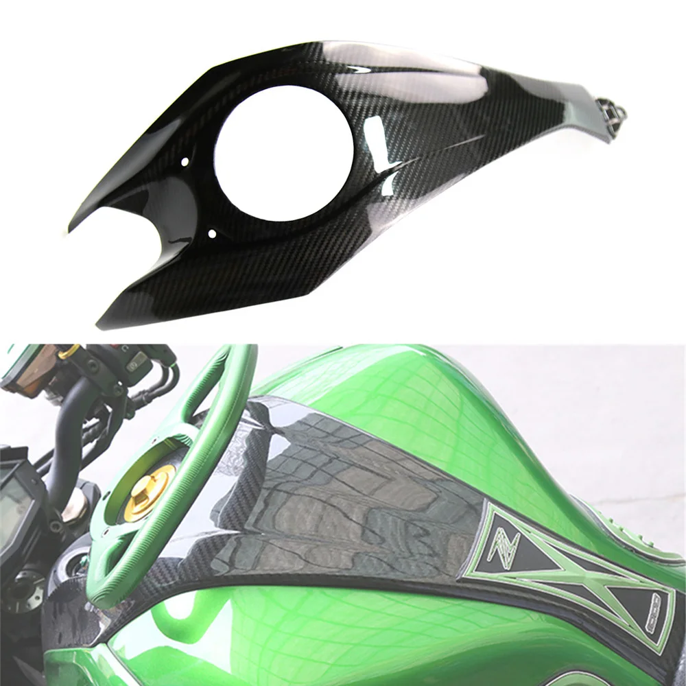 

For Kawasaki Z1000 Z 1000 100% Full Carbon Fiber Tank Cover Motorcycle Body Parts Fairing Kits 2014 2019 2020 2021 2022 2023