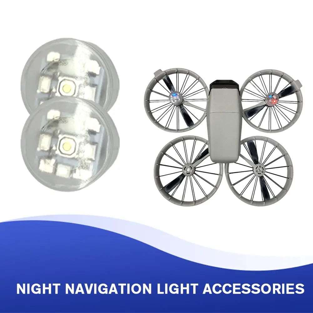 Feu de navigation LED pour drone DJI FLIP - 2/4 pièces