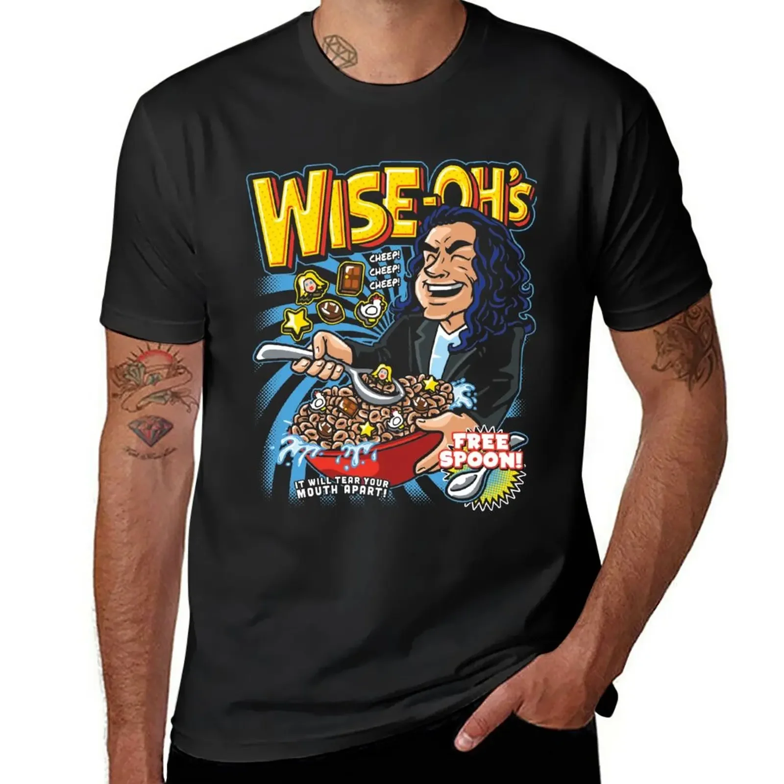 

Wise-Oh's T-Shirt Blouse summer tops kawaii clothes black t-shirts for men