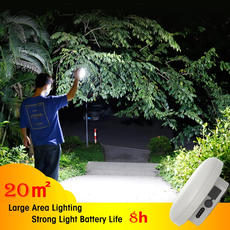 Camping Lamp Portable Rechargeable Strong Light LED Bulb Emergency High Power Tent Lighting Flashlight Equipment