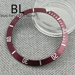Vintage Multicolor Aluminum Bezel with Gold Index Time Marks (60 wine)