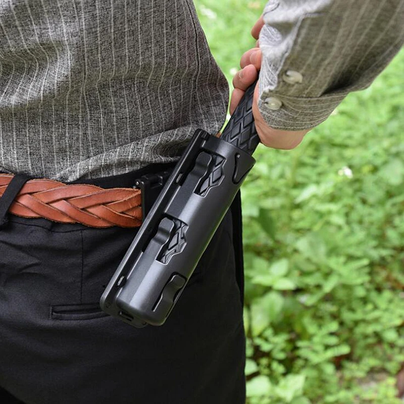 Belt Clip Baton Holder Baton Case Universal 360 Degree Rotation Expandable Baton Holster for Duty Belt Quick Draw Holster
