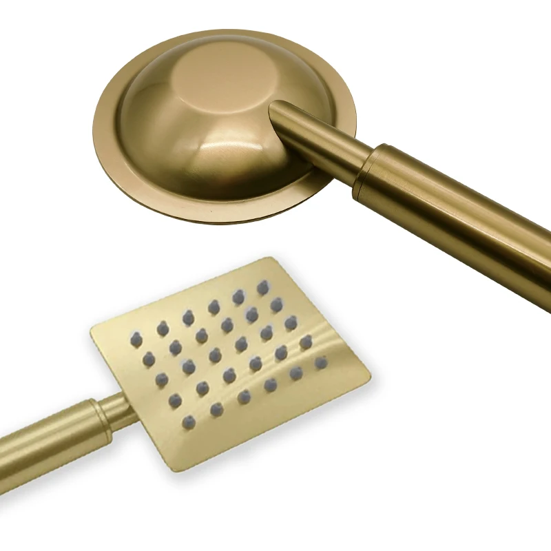 Shower Set Hand Shower High Pressure Rainfall Brass/Stainless Steel Bathroom Fixture Handheld