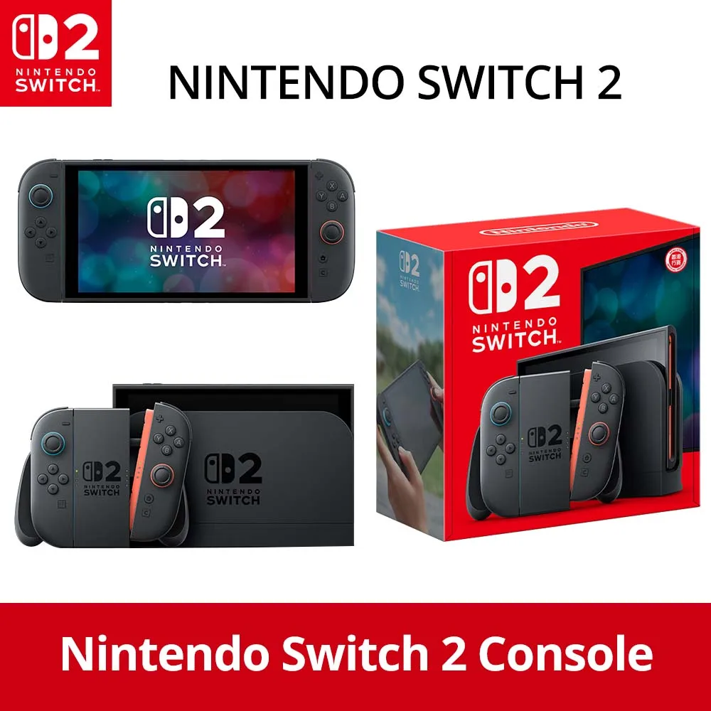 Nintendo Switch 2 Console de jogos NS 2 Console de jogos portátil LCD de 7,9 polegadas 1080P Design magnético NS2 Nintendo Switch
