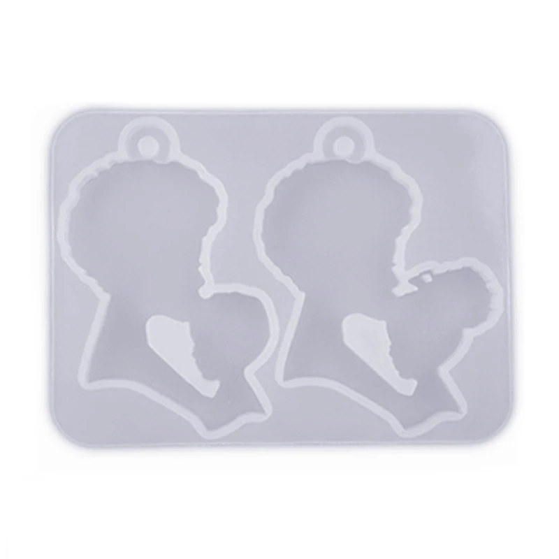 

Брелок для литья силиконовых ремесел для ключей, кулон, инструменты для изготовления эпоксидной смолы