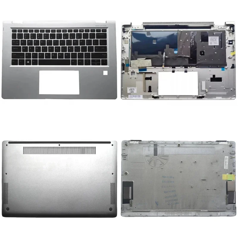 

New For HP EliteBook X360 1030 G2 HSN-104C Laptop LCD Back Cover Front Bezel Upper Palmrest Bottom Base Case Keyboard Hinges