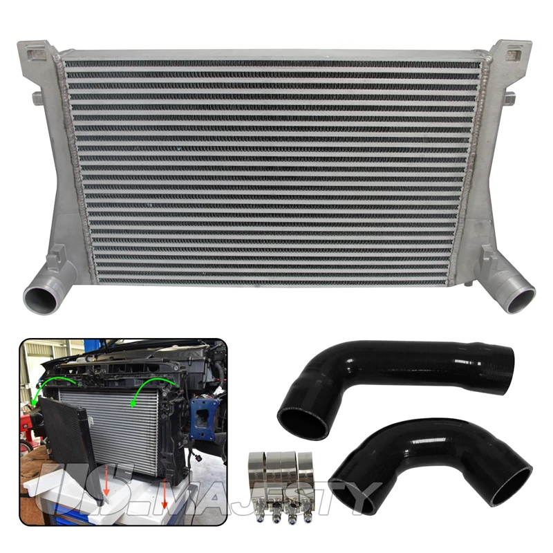 

Комплект Intercooler для Audi A3/S3 / VW Golf GTI R MK7 EA888 1,8 T 2,0 T TSI Skoda Octavia 5E, черный/серебристый