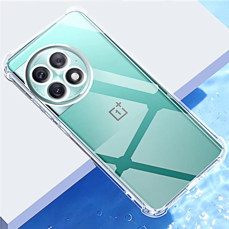 Sleek Transparent Smartphone Protective Back Case