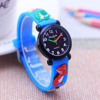 Fashion New Cool Cartoon Dinosaur Digital Quartz Watches For Children Boys Girls Little Baby Students Learn Time Cute Waterproof 2