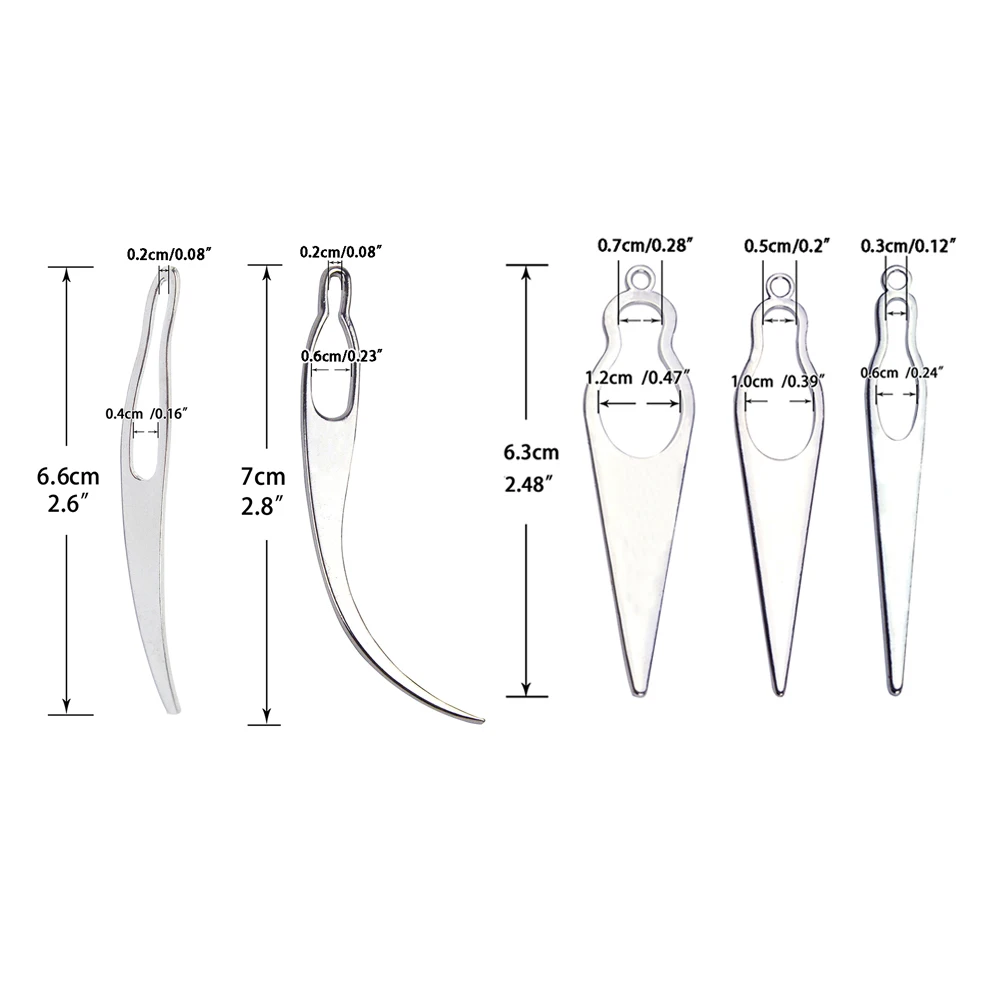 5 Pieces Dreadlocks Tools Crochet Needle Sisterlocks Craft Dreadlocks Tightening Accessories Hair Tool