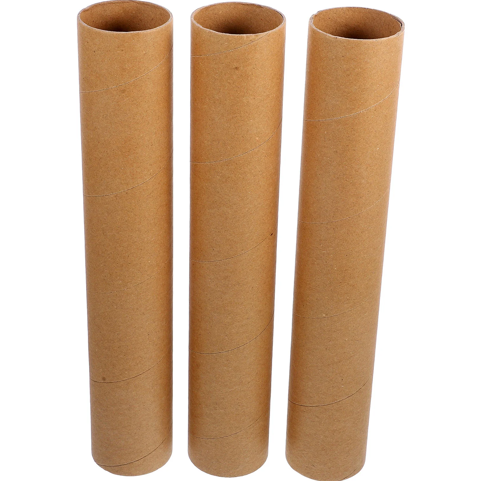 

3Pcs DIY Paper Tube Poster Storage Tube Fishing Pole Making Tube Paper Blank Tube for DIY Crafting