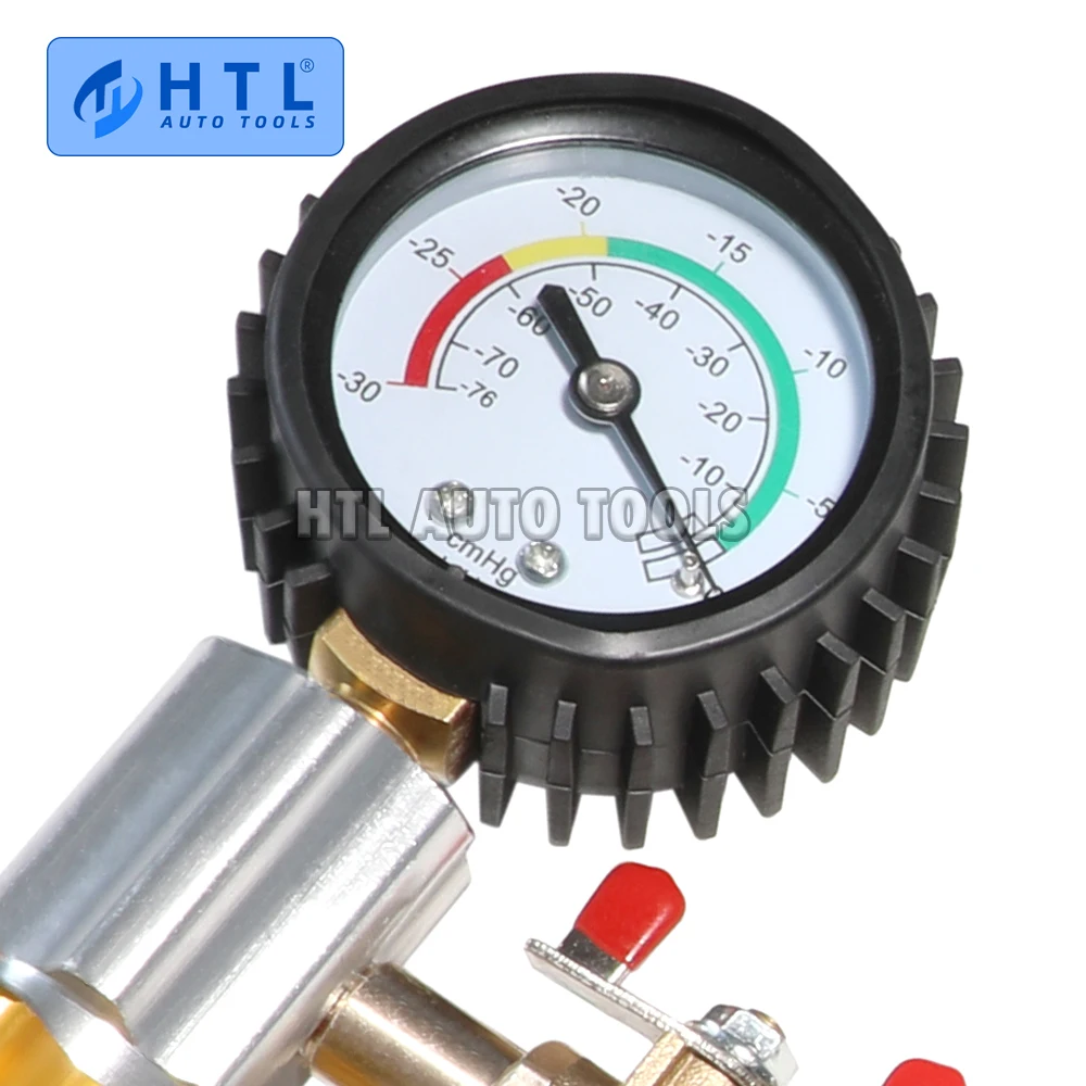 냉각 시스템 진공 퍼지 및 리필 키트, 자동차 라디에이터 냉각수 퍼지 도구 세트 게이지