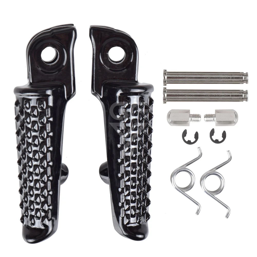 Motorcycle Accessories Motorcycle Footrests Motorcycle Foot Pedals For Honda CBR600RR 2003 to CBR1000RR 2004-CB1000R Front Rear Footrests Foot pegs