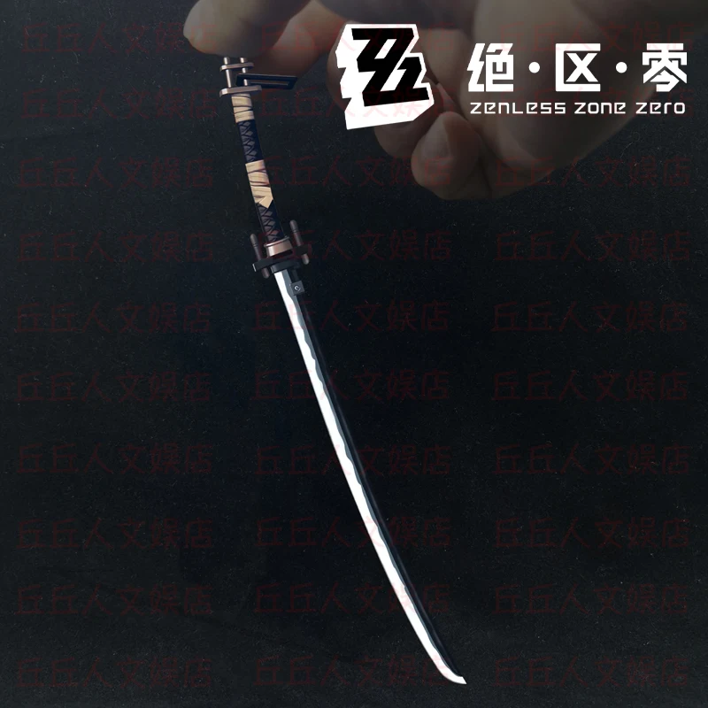Zenless Zone Zero Hoshimi Miyabi 22cm Metal Swords Toy Weapon