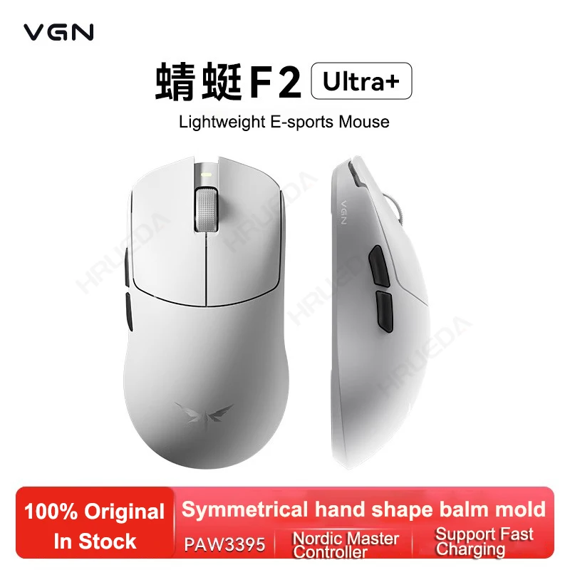 VGN Dragonfly F2 Pro Max Gaming Mouse Dual 8k Lightweight Wireless