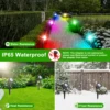 Outdoor Light Garden Landscape Decoration RGB EU/US Plug Spotlight Waterproof Pathway Yard Spike Lawn Lamp 110V 220V Lighting 3