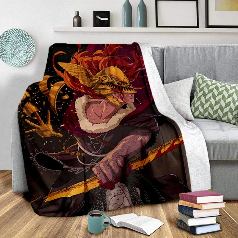 

Alden Ring Game Cartoon Plush Bed Throwing Cartoon Picnic Thin Blankets Modern Flannel Blanket Cover Gedruckt Bettdecke Geschenk