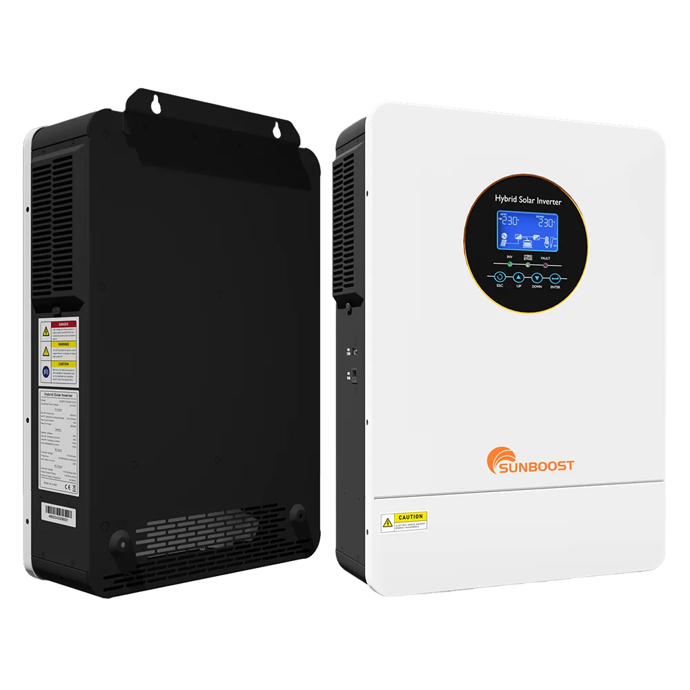 선부스트 US 3.6KW 5.5KW 6.2KW 분리형 단상 태양광 인버터 120V 240V 48V 하이브리드 인버터 50/60Hz 고품질 가정용 에너지 시스템