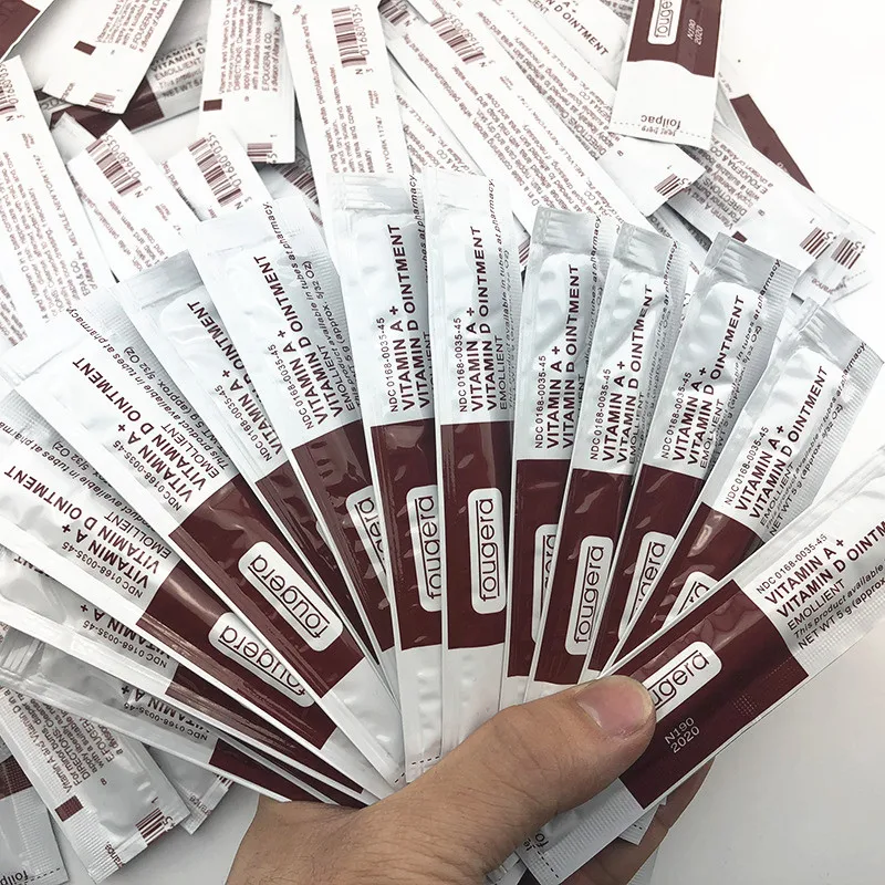 

wholsale 100Pcs Tattoo Aftercare Cream 5g Fougera Vitamin Ointment Tattoo Care Supplies Recovery Cream tattoo supplies