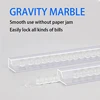 Pvc Kitchen Receipt Holder Durable Clip Takeout Orders & Restaurant Tickets Rack for Office Cafes Pubs 5