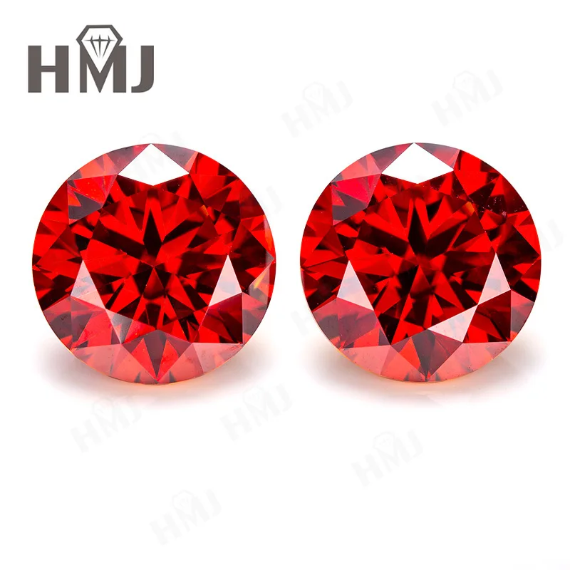 0,5-10ct Laborgezüchteter Moissanit in Grau, Champagner, Gold, Gelb, Granatapfelrot, Rundschliff, Ringe, Ohrringe, Perlenherstellung, DIY-Geschenk – Detail 18