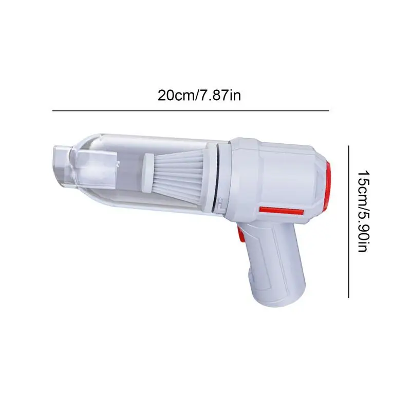 차량용 진공 청소기, USB 충전식 저소음 무선 핸드헬드 진공 청소기, 휴대용 청소 기기, 120W, 4000mAh
