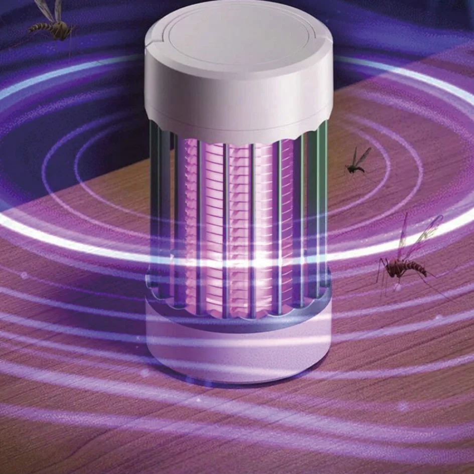 USB electric shock type mosquito repellent lamp for home/outdoor rechargeable mosquito repellent artifact plug-in killer