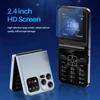 SERVO Classic Color Flip Mobile Phone Auto Call Record FM Radio Speed Dial Magic Voice GSM Dual SIM Unlocked Foldable Cellphones 5
