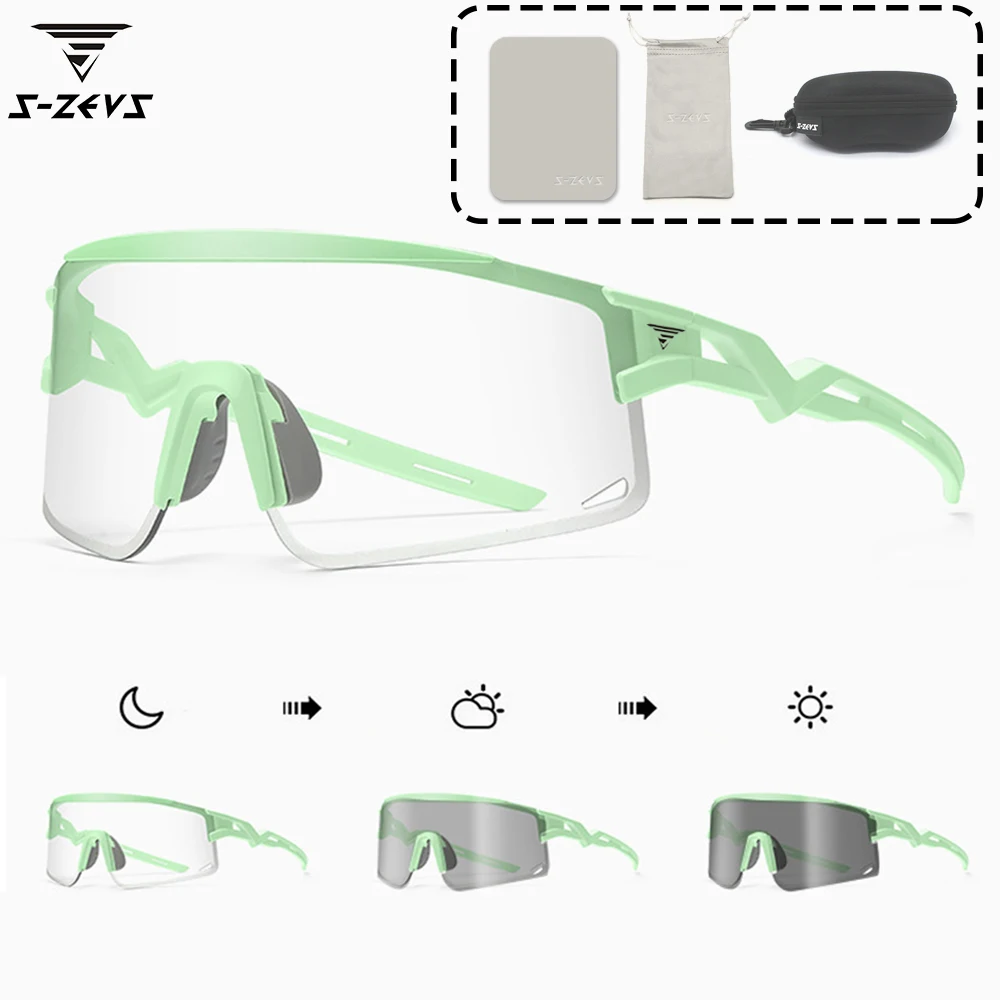 Photochromic Scratch-Resistant UV Protection Safety Glasses with Wraparound Design