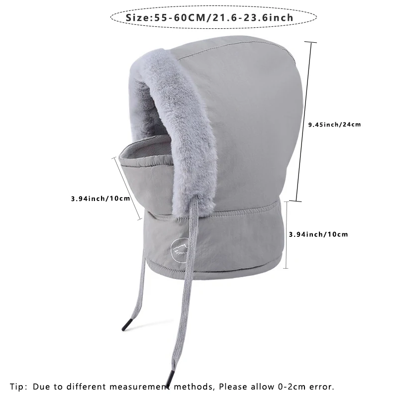 Balaclava mask Winter hat Cold Weather Windproof Ski Visor Breathable Thermal Face Mask Neck Warmer Scarf Helmet Hood Cycling