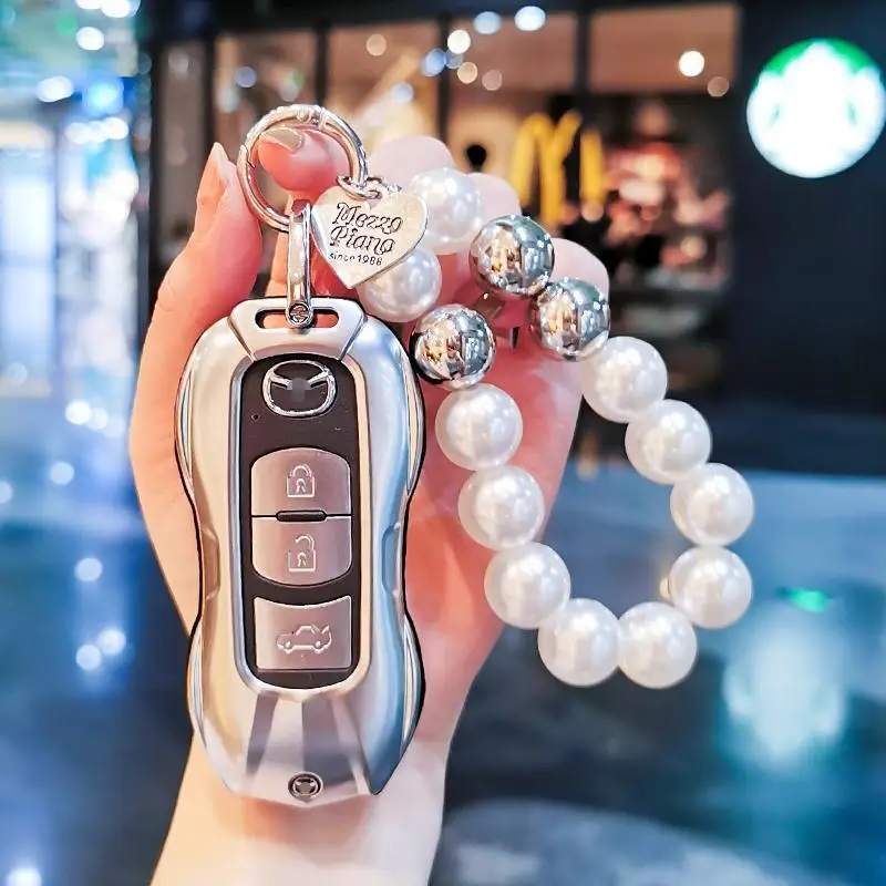 Custodia Per Chiave Auto Shell Adatta Per Mazda 2 3 5 6 2017 Cx-4 Cx-5 Cx-7 Cx-9 Cx-3 Cx 5 Accessori