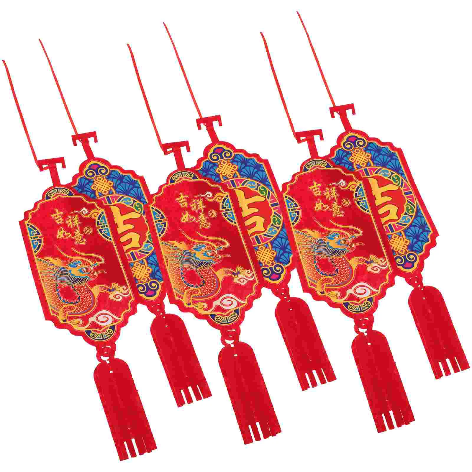 

Chinese Style New Year Hanging Ornament Bonsai Pendant New Year Decoration Spring Festival Home Decorations Gifts Colorful