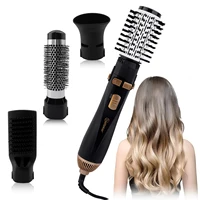 Hatteker EU 4 têtes brosse à Air chaud sèche-cheveux vent fort électrique lisseur bigoudi rouleau peigne souffleur outil de coiffure pour femme 1