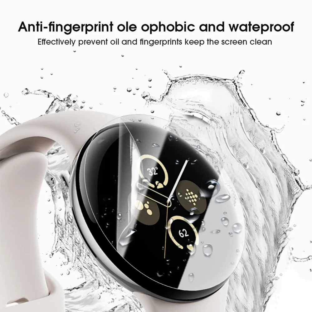 Premium Soft Hydrogel Screen Protectors - Clear HD Anti-Scratch Full Coverage (3-6 Pack)