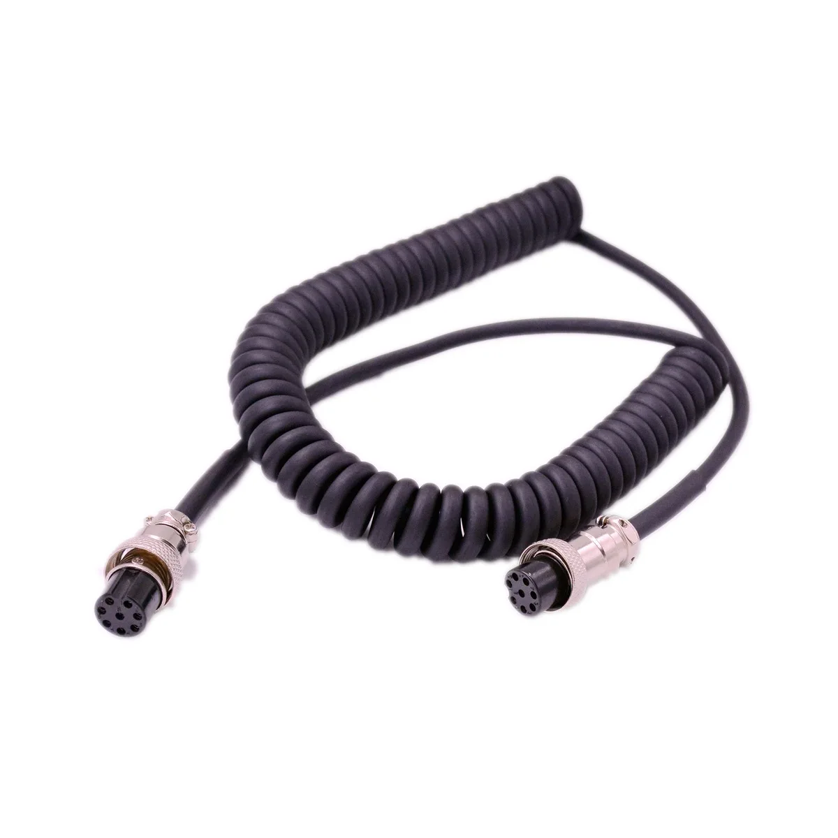 Фото 8-контактный Женский Удлинительный кабель для микрофона YAESU FT MD-1 MD100 MD200 FT1000, аксессуар для мобильного радиомикрофона №1