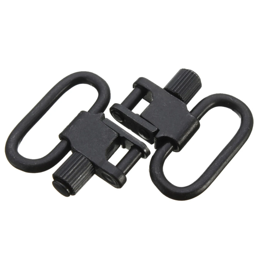 

2pcs QD Sling Swivel Strap Buckles Kit Metal Quick Detachable Sling Mount Ring Outdoor Hunting Camping Accessories