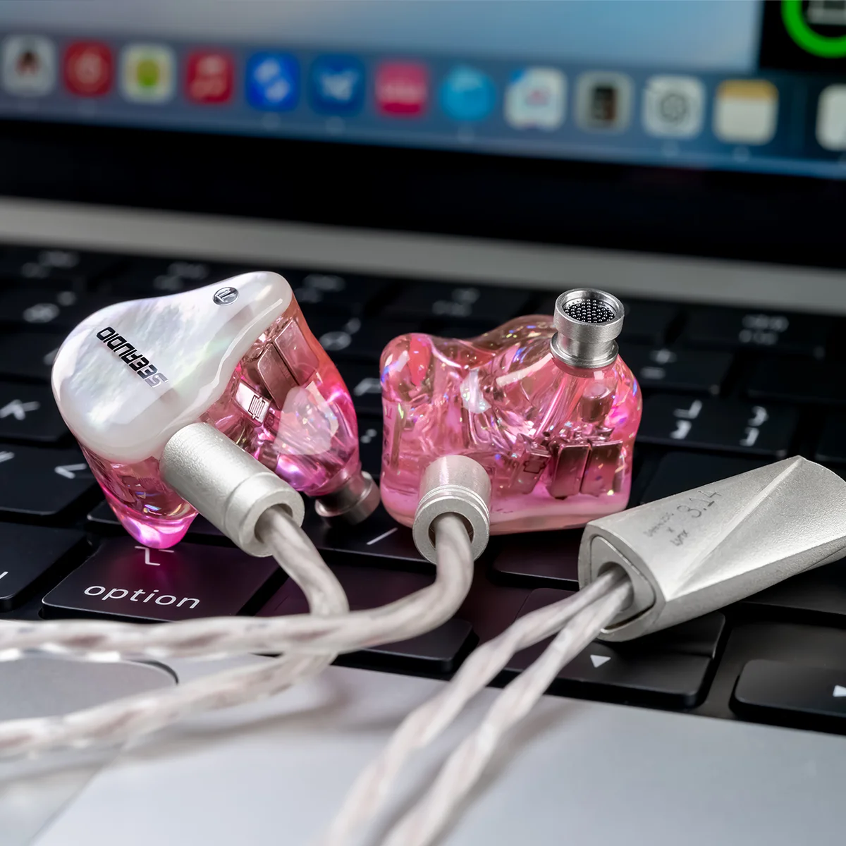 SeeAudio Strawberry PI Earbud 6BA Driver Unit In Ear Monitor Wired IEM Swappable Cable 0.78mm 2Pin Interface Gaming Earphone 5