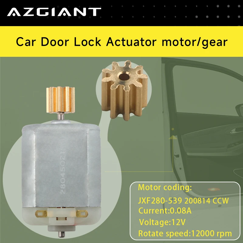 

Car Door lock with adjusting small motor JXF280 Gears 9T Disassembly Tool For 1996-2011 Peugeot Partner Auto Replacement Parts