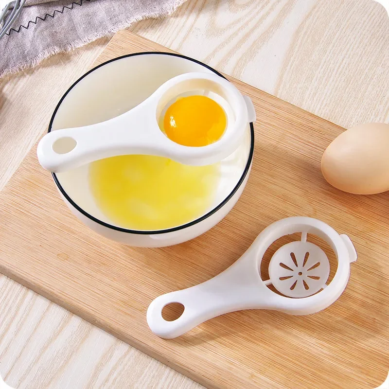 Egg White Separator Egg Yolk Separation Processing Essential Kitchen Gadget Food Grade Material for Home Family GUANYAO eggshell separator egg separator