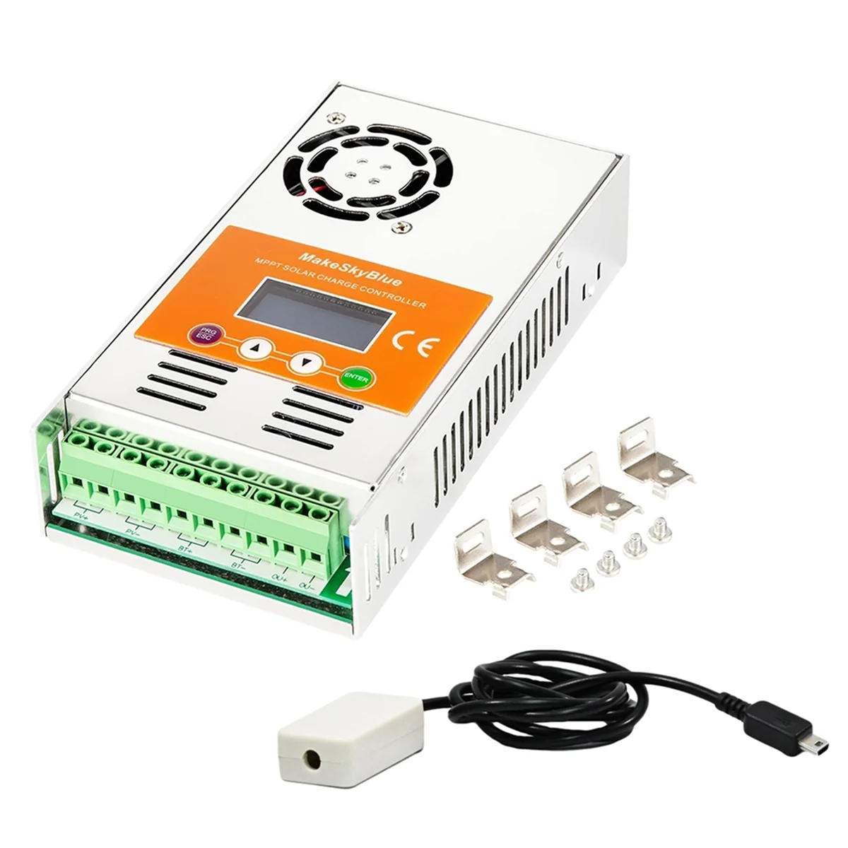 Hot sale 60A-V123 with Wifi Cloud Box MakeSkyBlue Solar Panel MPPT Charge Controller for 12V 24V 48V Lead-Acid Battery CHYY