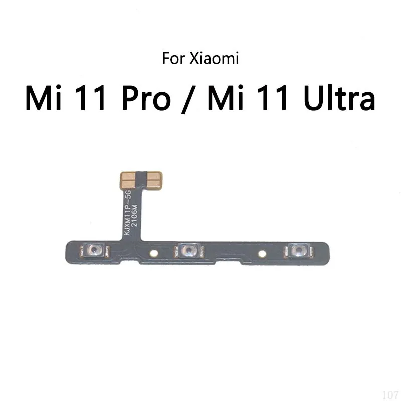 Nappe Power + Volume Pour Xiaomi Mi 11 Pro Et Mi 11 Ultra - Pièce Détachée D'occasion